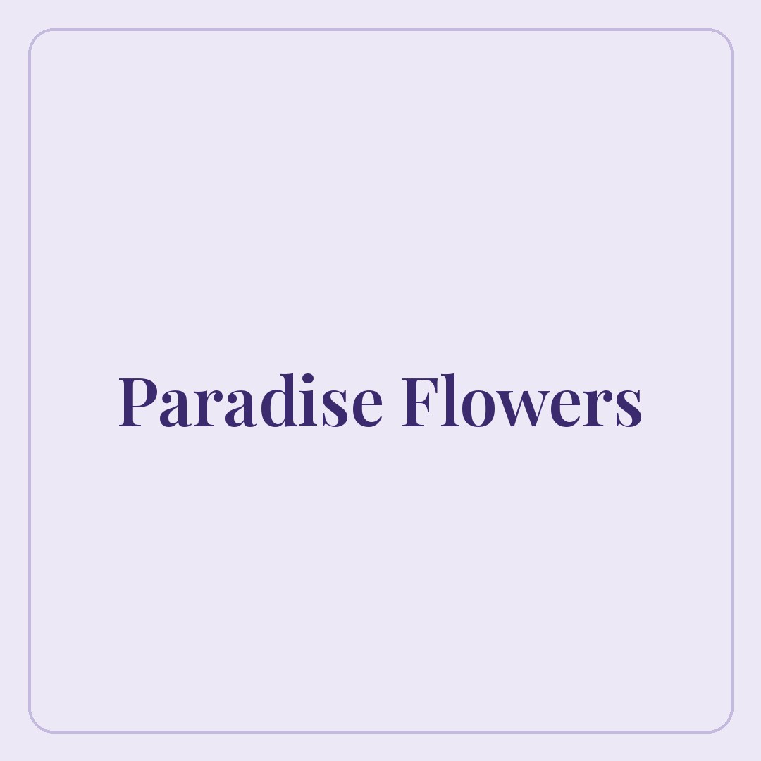Paradise Flowers logo