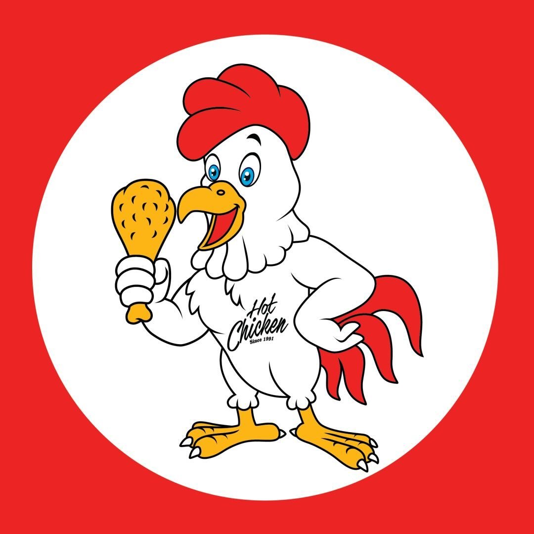 Hot chicken logo
