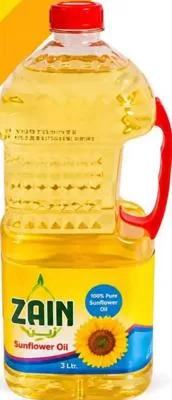 Zain Sunflower Oil, QAR 24.50 at Rawabi Hypermarket