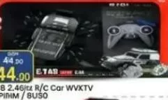 1:18 2.4Ghz R/C Car WVXTV, QAR 44.00 at Paris Hypermarket