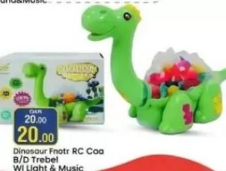 Dinosaur Fnotr RC Coa, QAR 20.00 at Paris Hypermarket