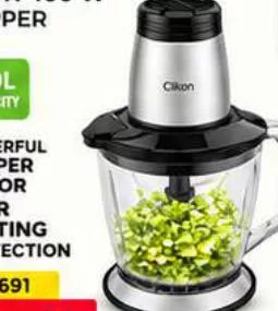 CLIKON 400 W CHOPPER, QAR 99.00 at Marza Hypermarket