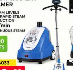 CLIKON GARMENT STEAMER, QAR 129.00 at Marza Hypermarket