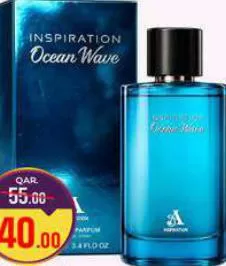 Inspiration Ocean Wave Perfume, QAR 40.00 at Paris Hypermarket