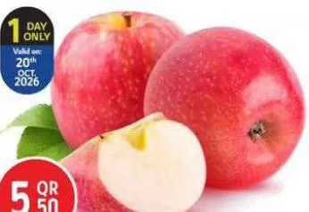 Apple Crispink Africa, QAR 5.50 at Safari Hypermarket