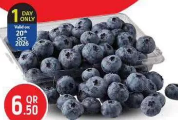 Blueberry Africa, QAR 6.50 at Safari Hypermarket