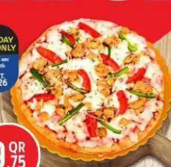 Chicken Delicious Pizza, QAR 9.75 at Safari Hypermarket
