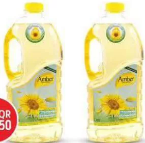 Amber Sunflower Oil, QAR 13.50 at Safari Hypermarket
