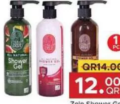 Zele Shower Gel Assorted, QAR 12.00 at Family Food Centre