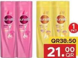 Sunsilk Shampoo, QAR 21.00 at Family Food Centre
