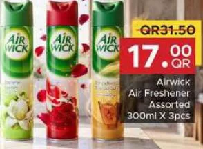 Airwick Air Freshener, QAR 17.00 at Family Food Centre