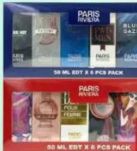 Paris Riviera Edt For Men/Women Assorted, QAR 20.00 at Family Food Centre