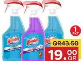 Windex Glass Cleaner Original, QAR 19.00 at Family Food Centre