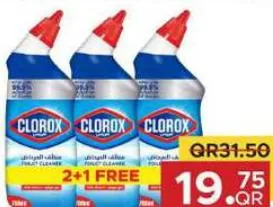 Clorox Toilet Cleaner, QAR 19.75 at Family Food Centre