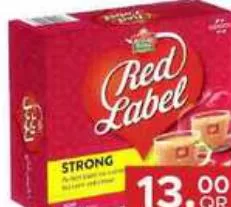 Brooke Bond Red Label Black Tea, QAR 13.00 at Family Food Centre