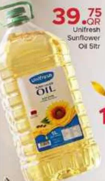 Unifresh Sunflower Oil, QAR 39.75 at Family Food Centre