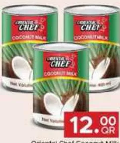 Oriental Chef Coconut Milk, QAR 12.00 at Family Food Centre