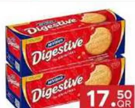 McVitie's Digestive Biscuits, QAR 17.50 at Family Food Centre