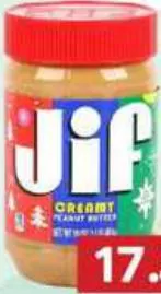 Jif Creamy Peanut Butter, QAR 17.75 at Family Food Centre