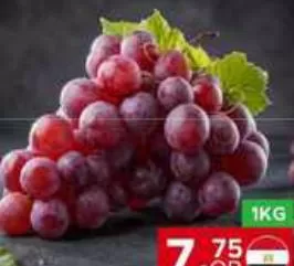 Grapes Red, QAR 7.75 at Family Food Centre