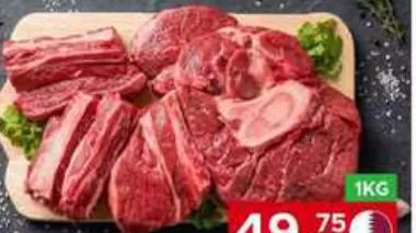 Local Beef With Bone, QAR 49.75 at Family Food Centre