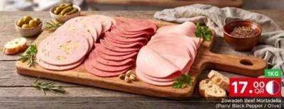 Zowadeh Beef Mortadella, QAR 17.00 at Family Food Centre