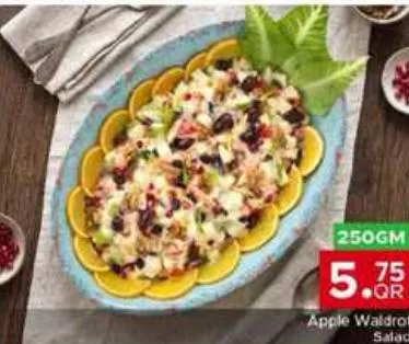 Apple Waldorf Salad, QAR 5.75 at Family Food Centre