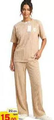 Ladies 2pcs Set, QAR 15.00 at Mark and Save