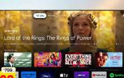 Impex Oled Fhd Google Led TV 43 inch, QAR 699.00 at Mark and Save