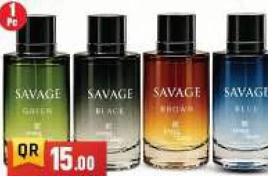 Savage Edu De Asrtd, QAR 15.00 at Marza Hypermarket