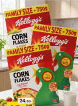 Kellogg's Corn Flakes, QAR 19.50 at Paris Hypermarket