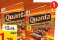 Quanta Mini Snack Mix Bars/Tiffany Break Double Treats, QAR 11.25 at Paris Hypermarket