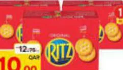Ritz Crackers Original, QAR 10.00 at Paris Hypermarket