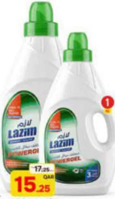 Lazim Laundry Liquid, QAR 15.25 at Paris Hypermarket