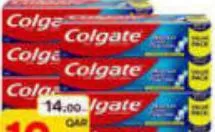 Colgate Toothpaste, QAR 10.00 at Paris Hypermarket
