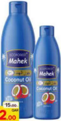 Mahek Coconut Hair Oil, QAR 12.00 at Paris Hypermarket
