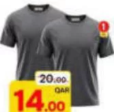 Thread Worth Gents R/n T Shirt, QAR 14.00 at Paris Hypermarket