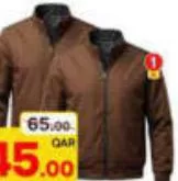 Mens Jacket Asstd, QAR 45.00 at Paris Hypermarket
