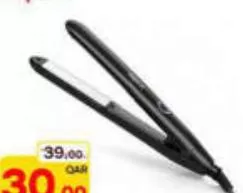 Impex Hair Straightener Hs 302, QAR 30.00 at Paris Hypermarket
