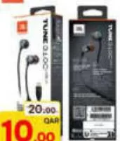 Jbl Tune Headphone 310c Usb-C, QAR 10.00 at Paris Hypermarket