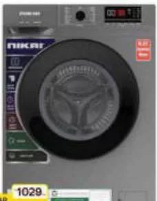 Nikai Front Load Washing Machine 8kg, QAR 919.00 at Paris Hypermarket