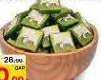 Melova Dubai Kunafa Pistachio Chocolate, QAR 20.00 at Paris Hypermarket