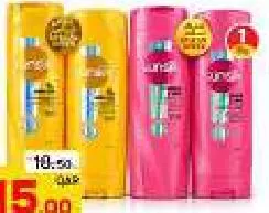 Sunsilk Soft & Smooth Shampoo + Conditioner, QAR 15.00 at Paris Hypermarket