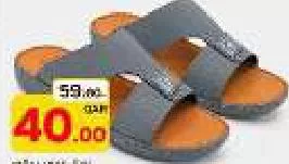 Mens Arabic Slipper Asst, QAR 40.00 at Paris Hypermarket