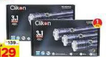 Cliken Zoom In Zoom Out Fl 10w 3000mah, QAR 129.00 at Paris Hypermarket
