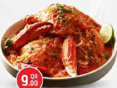 Singapore Chilli Crab, QAR 9.00 at Safari Hypermarket