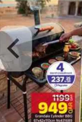 Grandala Cylinder BBQ, QAR 949.00 at Family Food Centre