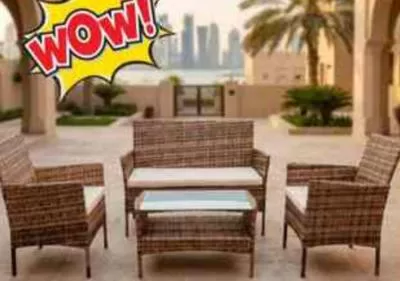 Grandala Gam Breezed Sofa Chair Table Set XY8815, QAR 899.00 at Family Food Centre