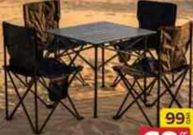 Table with 4 Chairs, QAR 69.00 at Family Food Centre