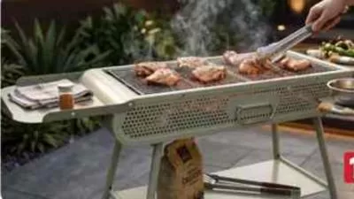 Camping BBQ Stand, QAR 155.00 at Family Food Centre